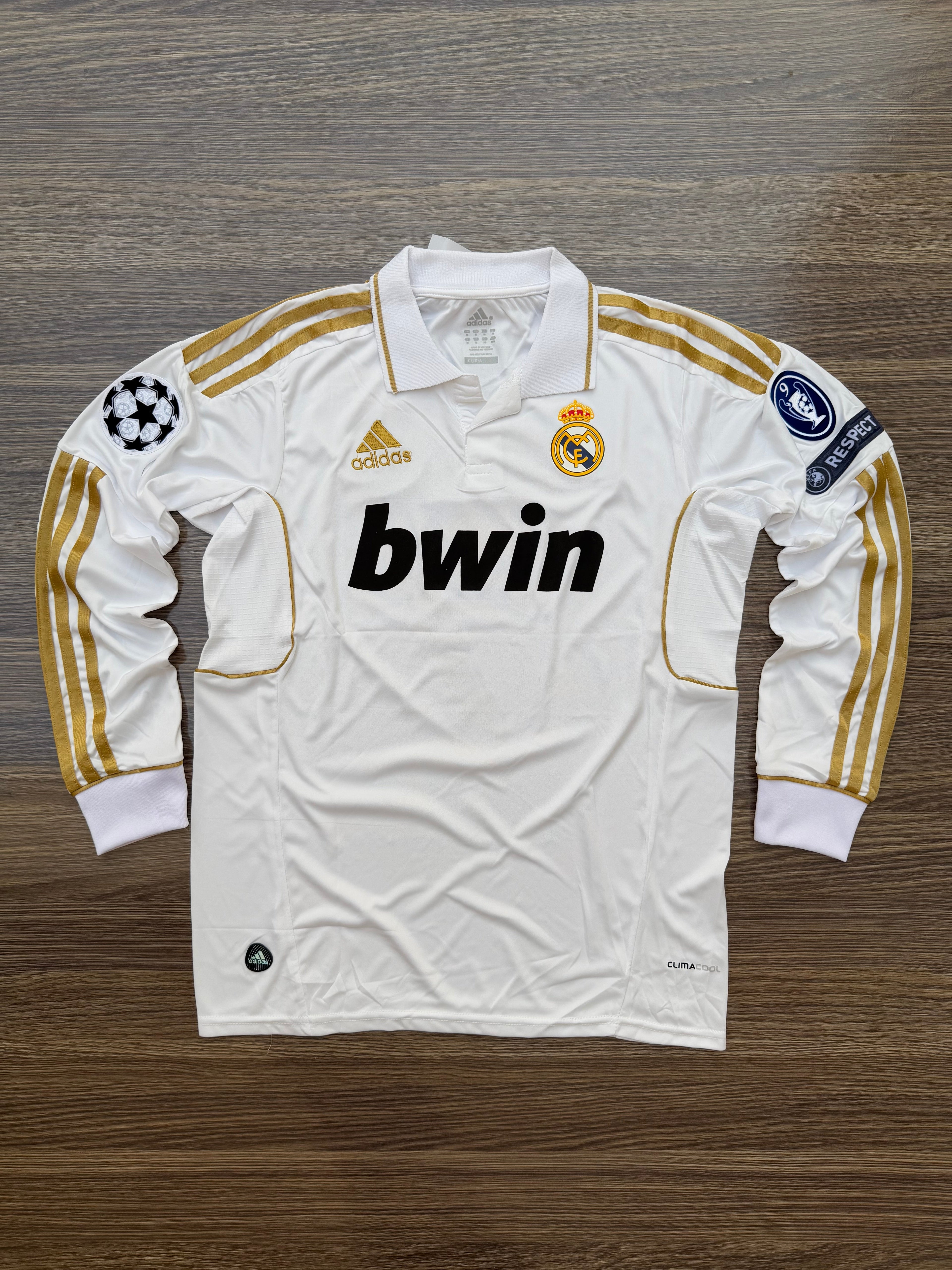Real Madrid 11/12 Home Jersey Full sleeves