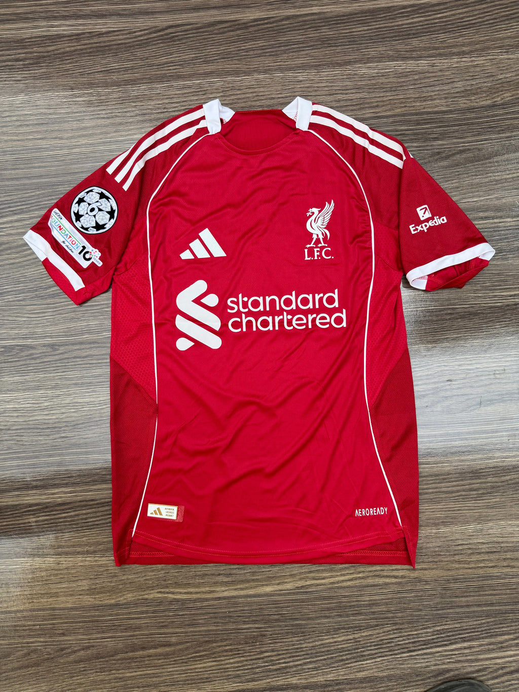 Liverpool 25/26 Home Kit Half Sleeves
