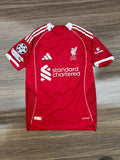 Liverpool 25/26 Home Kit Half Sleeves