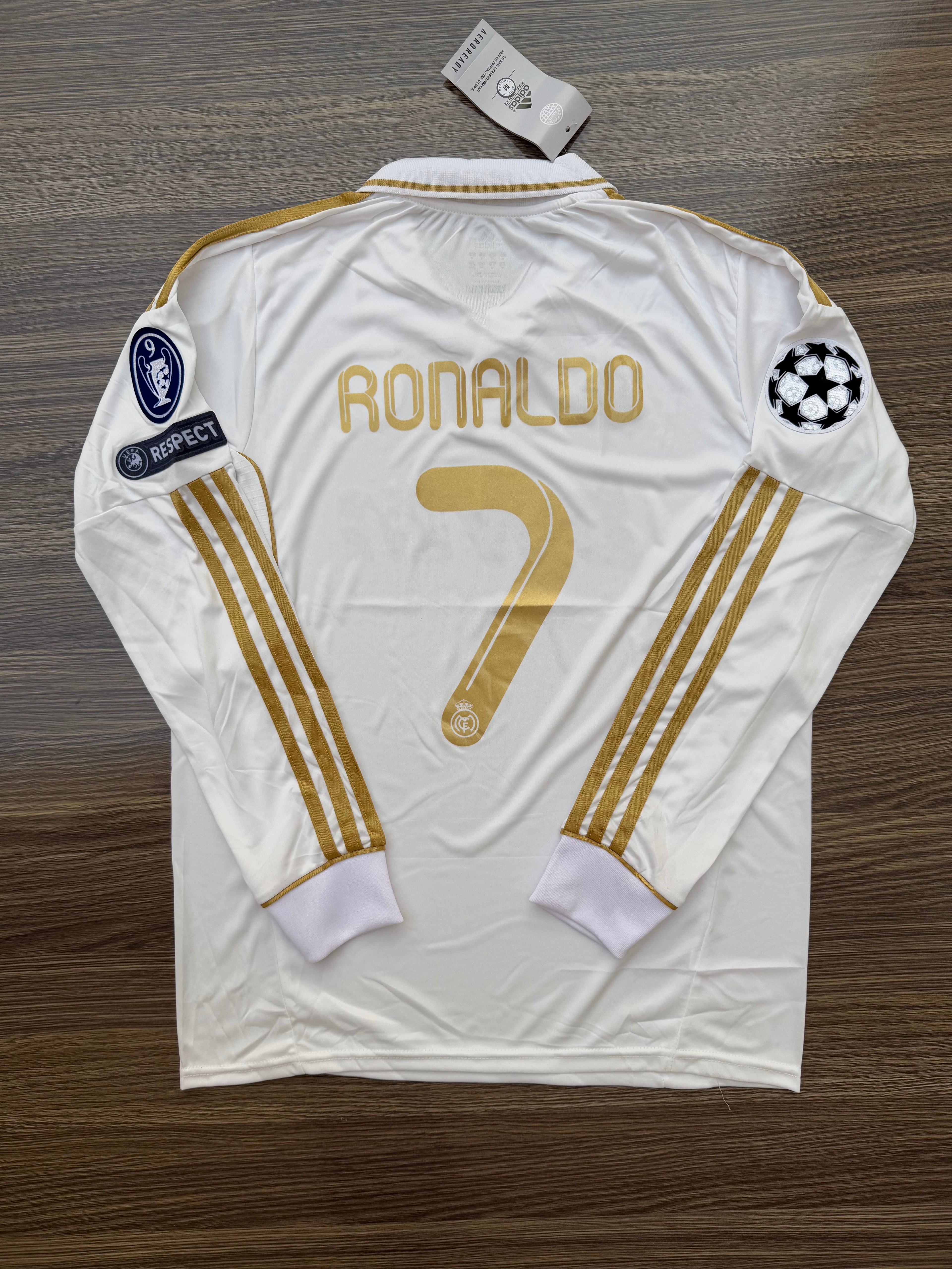Real Madrid 11/12 Home Jersey Full sleeves