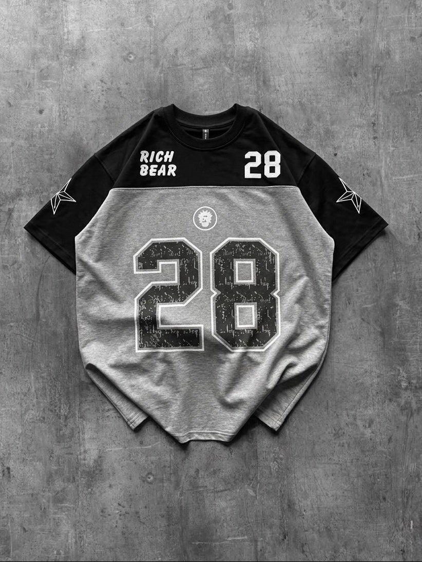grey & black Oversized Graphic T-Shirt for Men in Pakistan | Bloomzy